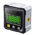 Digital Angle Finder and Inclinometer - USB Rechargeable Laser Level with Magnetic Base, 0-360 Degree, Backlit LCD